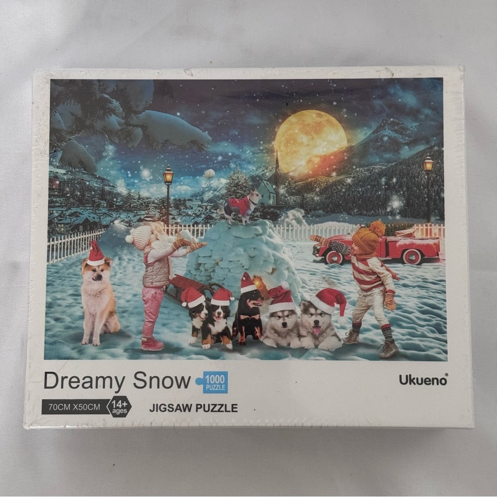 Ukueno Dreamy Snow Jigsaw Puzzle 1000 piece